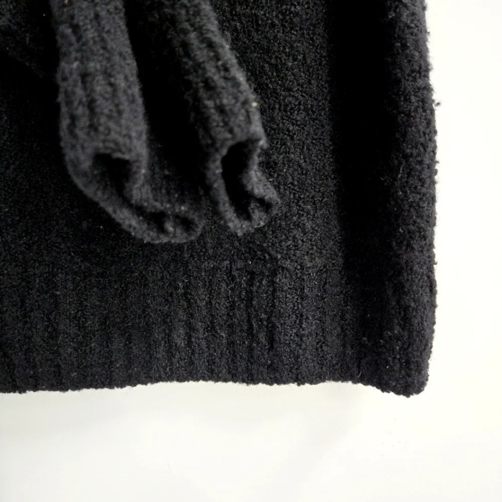 Everlane Sweater The‎ Teddy Crew Neck Black Knit